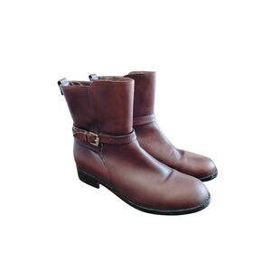 Blondo Boots Women's Brown 8.5M Fleece Lined‎ Aquaprotect B4786-13 Zena Casual